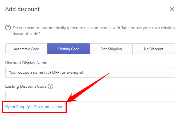 How to Setup Manual Discount Codes